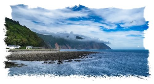 Lymouth Cliff Clouds